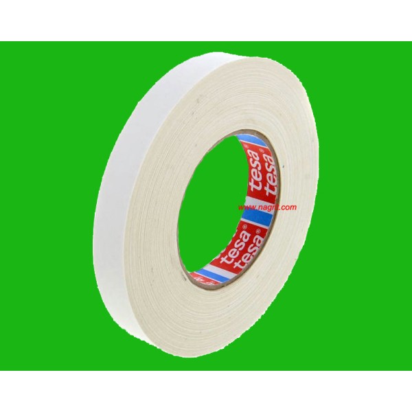 TESA 4541 Cotton tape, 25 mm x 50 metres, Black or White