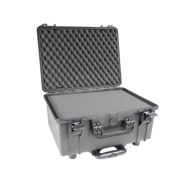 MAX CASES 465H220TRC Valigia con trolley, spugne, dim.int. 46,5x33,5x22 cm