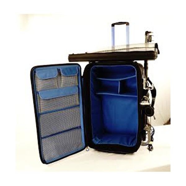 ORCA OR-48 \"ORCART\" Audio Accessories Bag with Built In Trolley