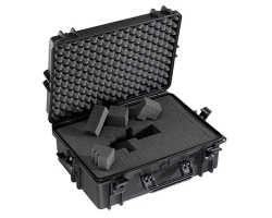 MAX CASES 505TRC Case Trolley, foams or dividers, internal dim. 50 x 35 x 1