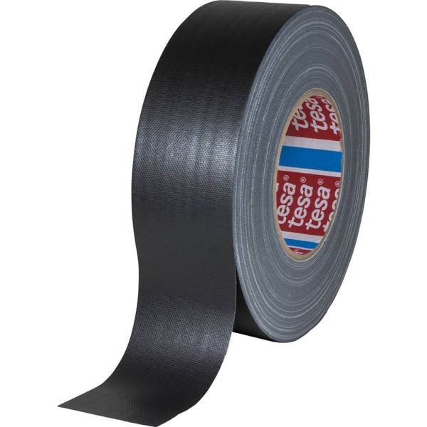 TESA 53949 Nastro Gaffa 50 mm x 50 metri, nero opaco