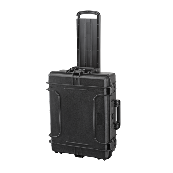 MAX CASES 540H190TRC Valigia con trolley, spugne, dim. int. 53,8x40,5x19 cm