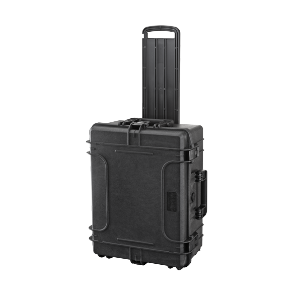 MAX CASES 540H245TRC Valigia con trolley, spugne, dim. int. 53,8x40,5x24,5