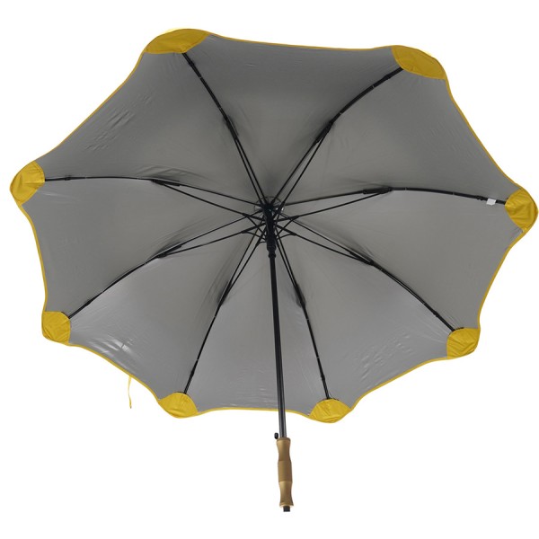 ORCA OR-592 Umbrella, diameter 130cm, Yellow/Silver