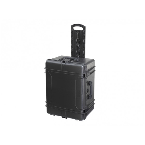 MAX CASES 620H340TRC Valigia con trolley, spugne, dim. int. 62x46x34 cm