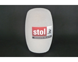 Schulze-Brakel 7033 Foam, round shaped, with printed logo on 10 pcs