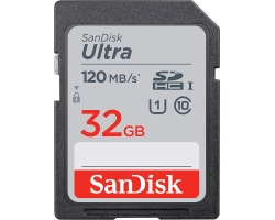 SANDISK SD Ultra Secure Digital Card SDXC 32GB 120Mb/s