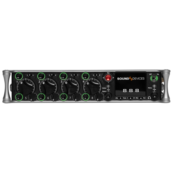 Sound Devices 888 20 track, 8 mic in Recorder Mixer