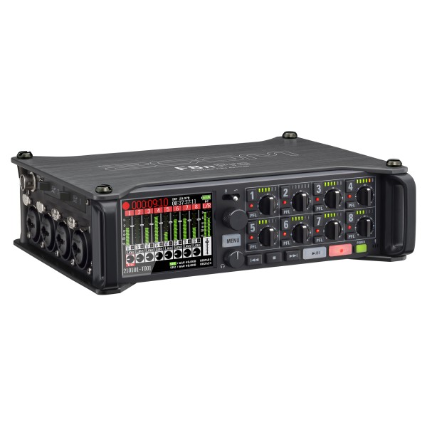 Noleggio ZOOM F8n PRO Registratore Pro, 8 IN, 10 Tracce, 192kHz/32-bit floa