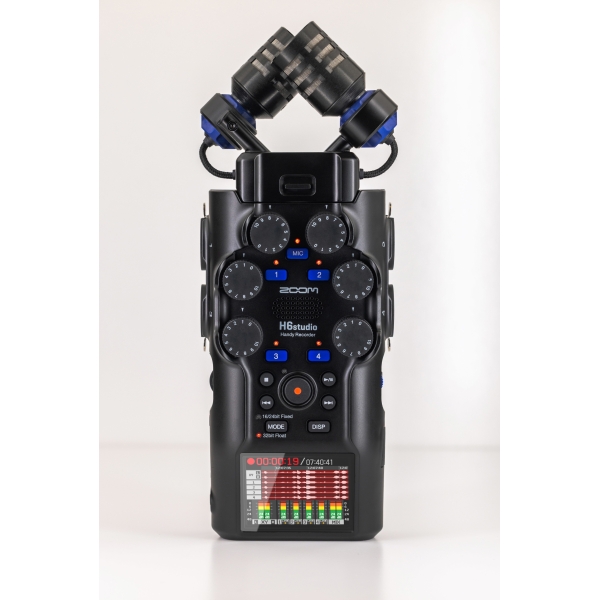 ZOOM H6Studio Handheld Recorder