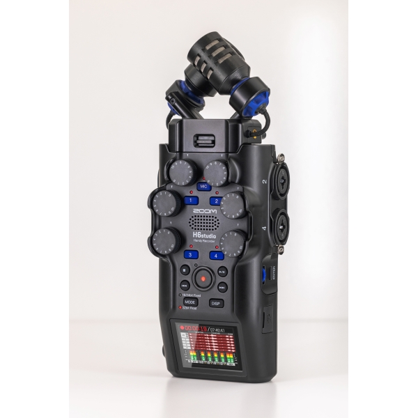 ZOOM H6Studio Handheld Recorder