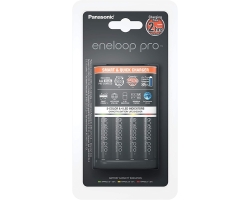 ENELOOP BQ-CC55E Quick Battery Charger, 4 AA/AAA batteries included
