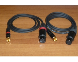 NAGRIT RCA to XLR Female cable, Cordial 2+1, pair