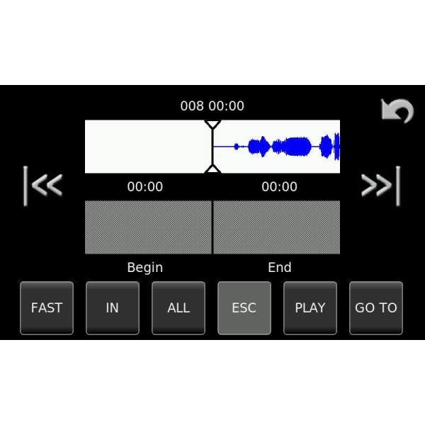 NAGRA Seven Audio recorder, Editor SW