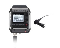 ZOOM F1-LP Registratore Digitale con Microfono Lavalier