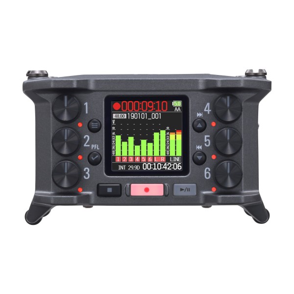 ZOOM F6 MultiTrack Field Recorder