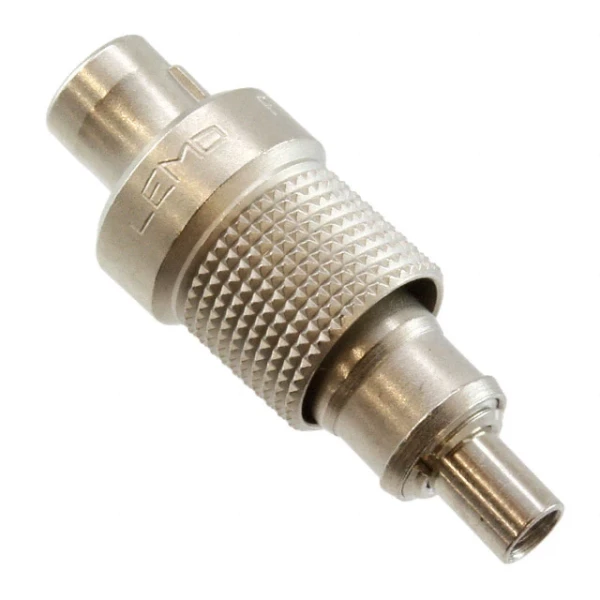 LEMO 3 pin connector, with rotating screw