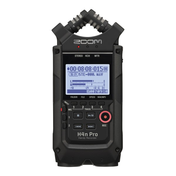 ZOOM H4n Pro Black Handy Audio Recorder