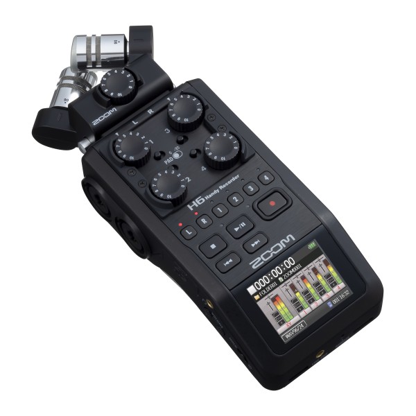 ZOOM H6 Black Registratore Audio Portatile