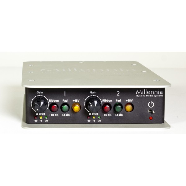 MILLENNIA Portable Dual Microphone Preamplifier