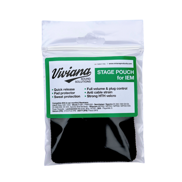VIVIANA IEM Pouch Tasca per Ricevitori IEM