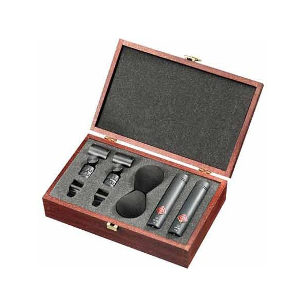 NEUMANN KM 184 Stereo Set: Coppia di microfoni cardioidi, con accessori