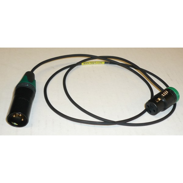 NAGRIT Assembled Cable with 1 XLR Low Profile connector