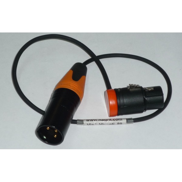 NAGRIT Assembled Cable with 1 XLR Low Profile connector