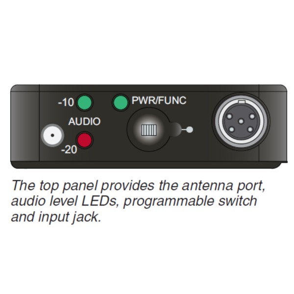 Lectrosonics LT/E01 Bodypack Transmitter, high-performances