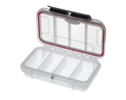 MAX CASES 001T Watertigh mini-case, 4 compartments