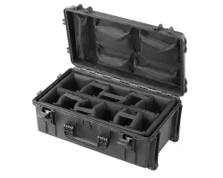 MAX CASES 520CAMORGTR Case Trolley, divider, organizer, 59x29x20cm