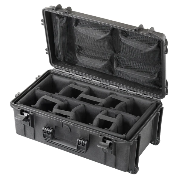 MAX CASES 520CAMORGTR Case Trolley, divider, organizer, 59x29x20cm