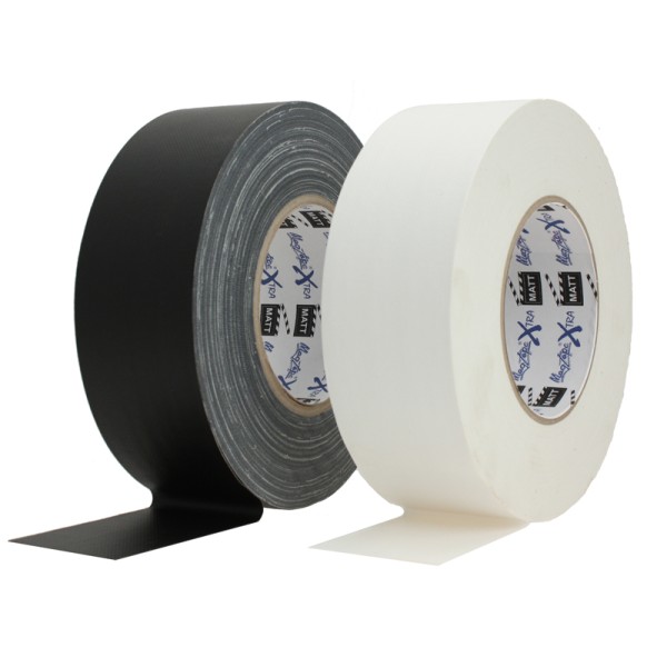 MagTape  Xtra Matt Gaffer Tape, 50 mm x 50 metri, nero opaco