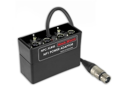 Hawk-Woods NPC-XLR4S Power Adaptor: 1 cable XLR(F) 4pin + 4x Hirose 4pin