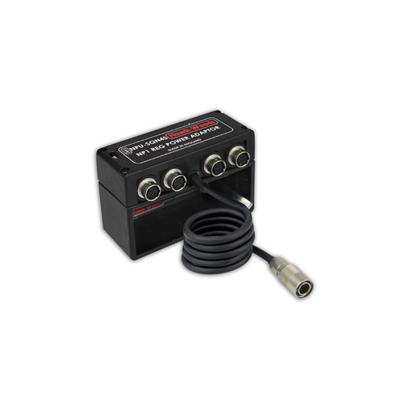 Hawk-Woods NPU-SQN4S Regulated Power Adaptor: 1 cable Hirose 4pin + 4x Hiro