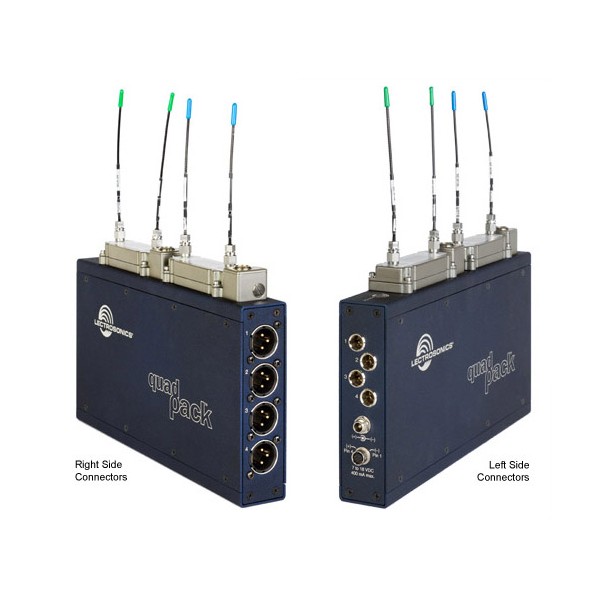 Lectrosonics QUADPACK Power/Audio Interface for two SR receivers