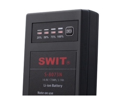 SWIT S-8073N Batteria NP-1, 73Wh, 14.4Volt, con 2 D-TAP