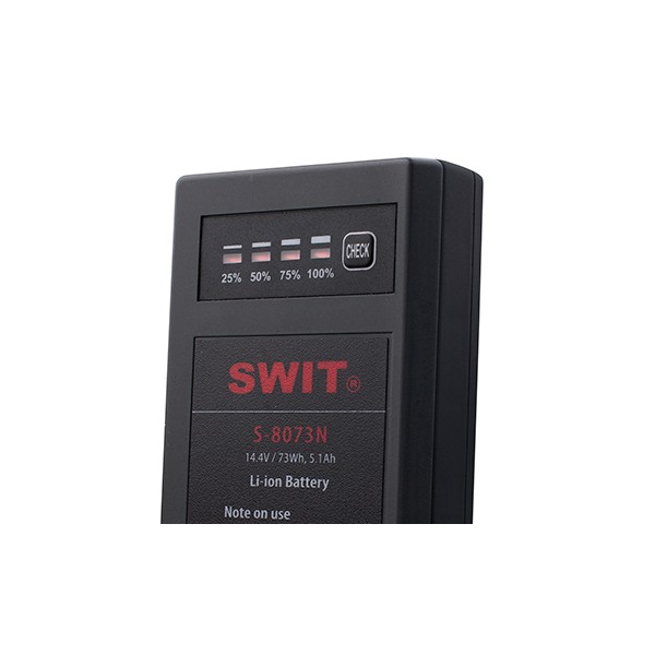 SWIT S-8073N Batteria NP-1, 73Wh, 14.4Volt, con 2 D-TAP