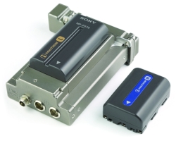 Lectrosonics SRBATTSLED Battery adapter, for battery type L and M