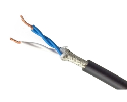 NAGRIT CANARE Starquad cable,  1 meter, XLR 3pin, 2xNeutrik, gold, black
