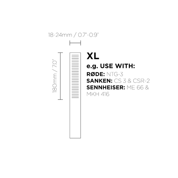 Bubblebee The Windkiller Microphone Wind Protection