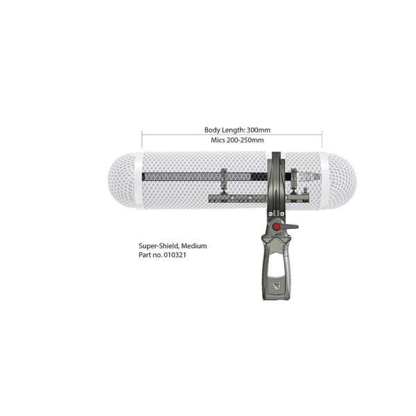 Rycote Serie Super-Shield Kit antivento in 3 misure