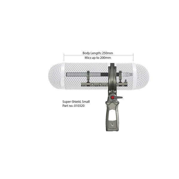 Rycote Serie Super-Shield Kit antivento in 3 misure