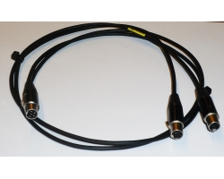 NAGRIT Y cable, from TA5F to 2 x TA3 F/M