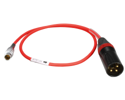 AMBIENT TC-IN & TC-OUT Time Code Cables, XLR-3/Lemo 5-pin