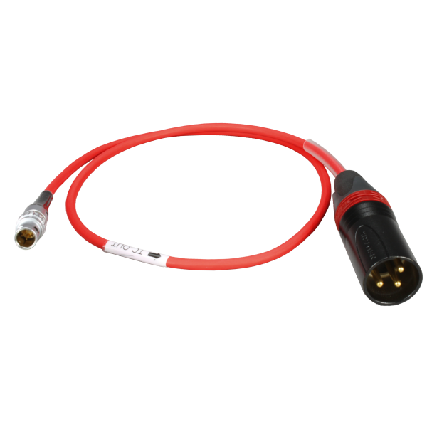 AMBIENT TC-IN & TC-OUT Time Code Cables, XLR-3/Lemo 5-pin