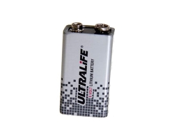 ULTRALIFE 9 Volt Lithium Battery