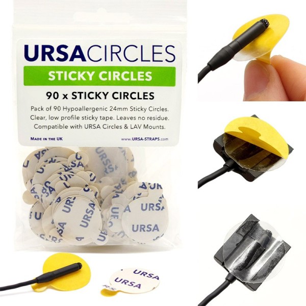 URSA Sticky o Very Sticky Circles, 90 pz