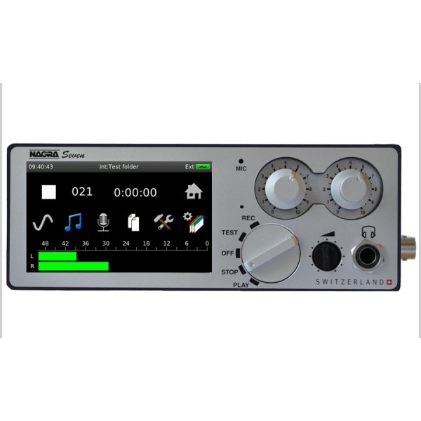 NAGRA Seven Audio recorder, w/ WiFi - 4G and ISDN Option