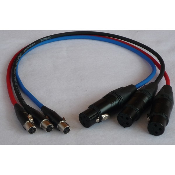 NAGRIT XL-2F Cavo da XLR-3 Femmina a TA3F